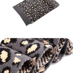 Three-piece Warm Knitted Woolen Hat, Scarf And Gloves