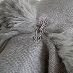 Oversized Loose Irregular Fur Collar Cape Shawl