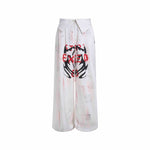 Hollow Out Satin Long Sleeve Shirt Men's Spring