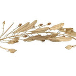 Hair band hair accessories golden leaf forest female