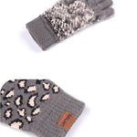 Three-piece Warm Knitted Woolen Hat, Scarf And Gloves