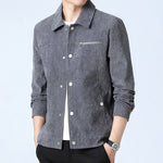 Corduroy Jacket Lapel Corduroy Casual Cargo Pants