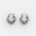 Women's Statement Diamond Twist Wrap Earrings