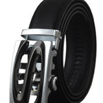 Men Automatic Buckle Leather Belts
