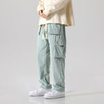 Men's Loose All-matching Corduroy Multi-pocket Straight Cargo Pants