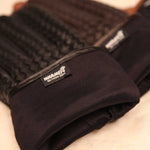 Autumn And Winter Leather Mens Woven Thin Gloves