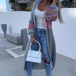 Cross-border Clothing Knitted Coat Amazon Fringed Sweater Cardigan Sweater For Women